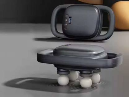 Pistolet de massage 4 têtes – Relaxation instantanée par vibrations