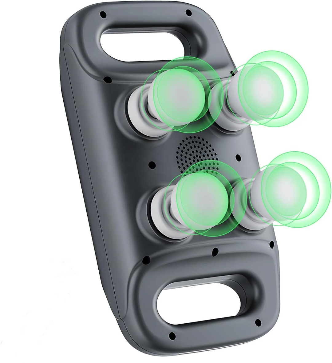 Pistolet de massage 4 têtes – Relaxation instantanée par vibrations