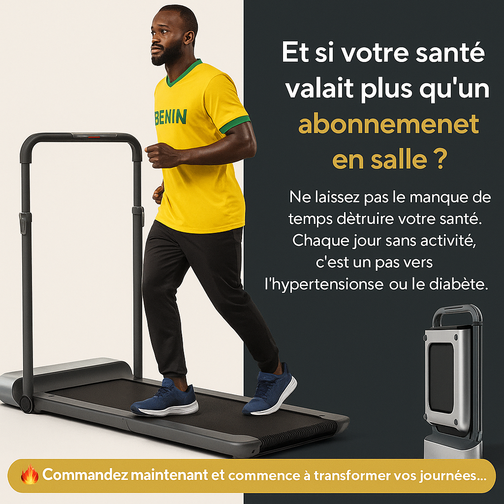 Tapis Santé Domestique : Marchez, brûlez, vivez plus longtemps