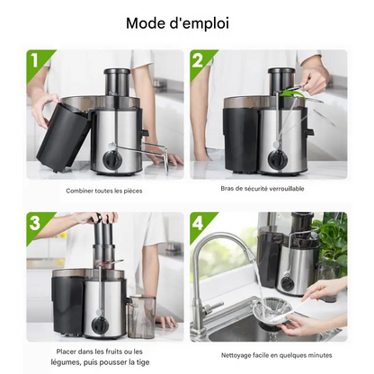 Extracteur de Jus Automatique 100% Naturels