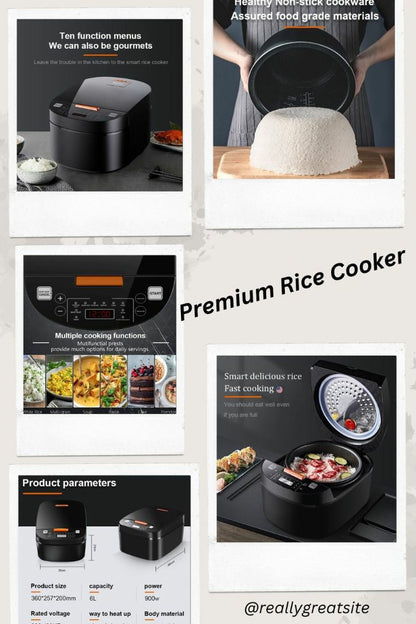 Cuiseur à Riz Intelligent 5L avec Écran Tactile