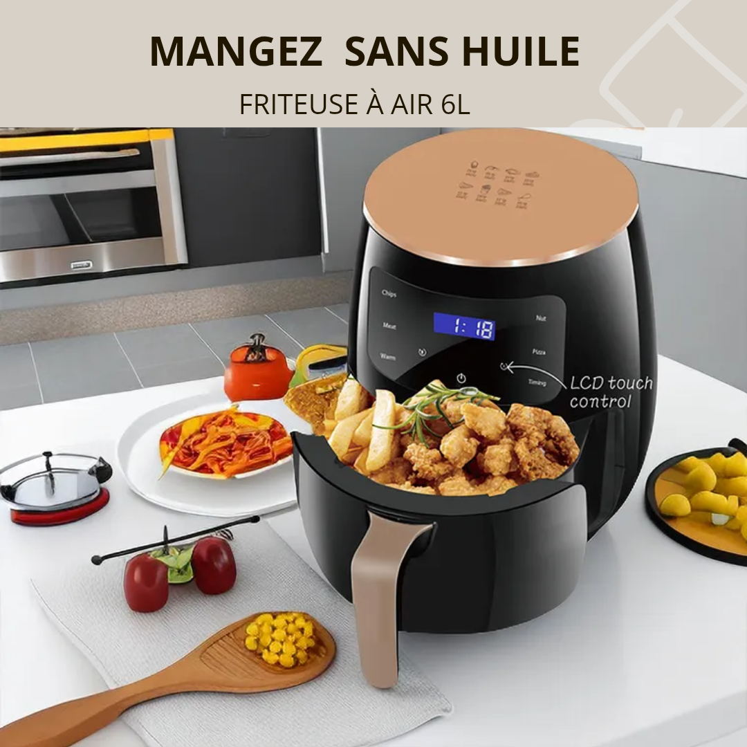 Friteusesà Air Silver Crest – Mangez sain , sans huile !